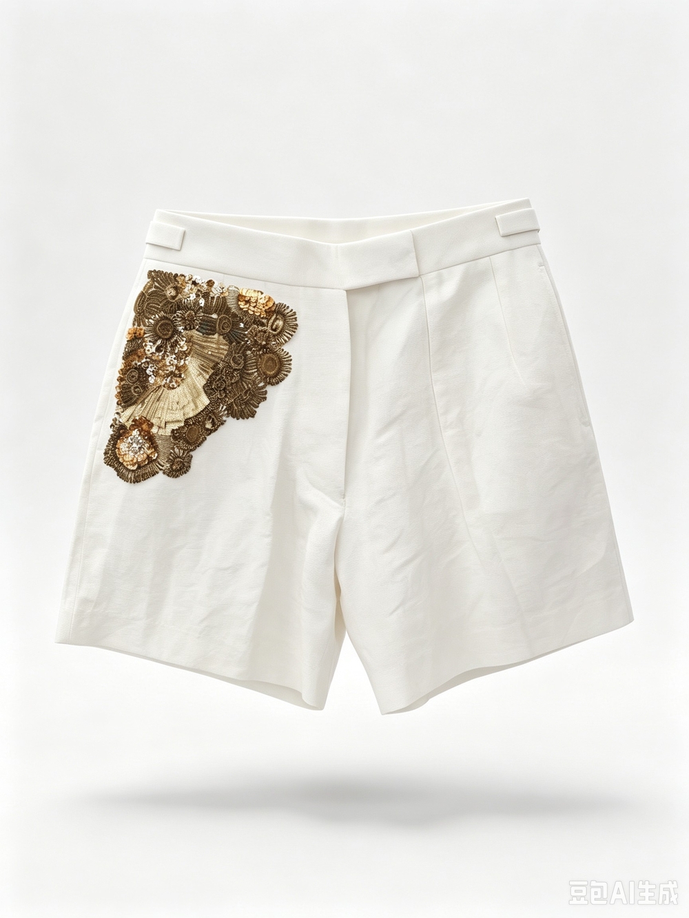 Dries Van Noten white short